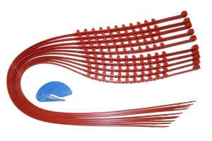 AKCESORIA Opaski antypoślizgowe 10 szt.