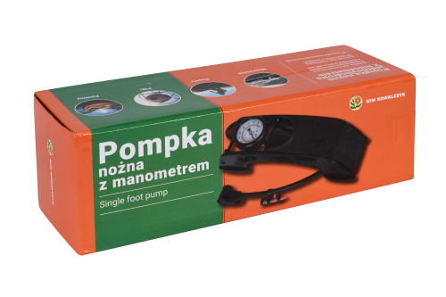 AKCESORIA Pompka samochodowa tłokowa OMEGA
