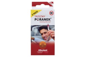 AKCESORIA Alkotest jednorazowy 2 sztuki kartonik10PD2HP