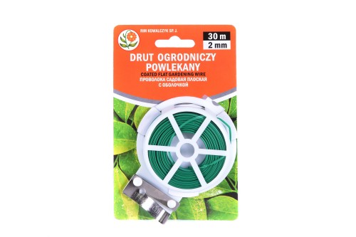 Drut ogrodniczy powlekany 30 m