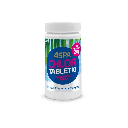 GAMIX 4SPA Chlor LONG MINI TABS 20g 1 KG