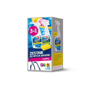 GAMIX Zestaw do mycia basenów 3w1 