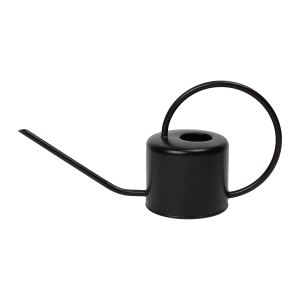 Konewka metalowa 1L czarna 