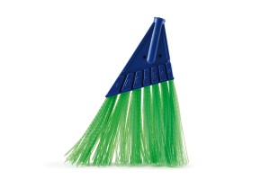 Miotła plastikowa zielona 0004C