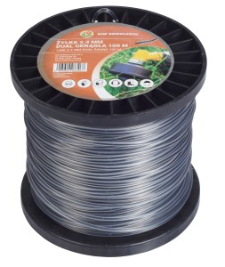 Żyłka 2,4mm dual okrągła / 100m