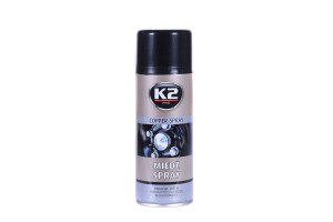 K2 SMAR MIEDZIANY 400ml spray - wysokotemperaturowy redukuje tarcie części metalowych