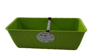 WYPRZEDAŻ Skrzynka Vaso Balcony 40cm Limonka