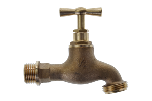 Kran ogrodowy mosiężny 1/2" -3/4"