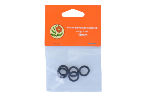 Zestaw gumowych uszczelek oring  5 szt. 10mm 