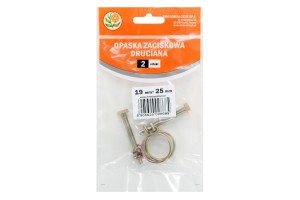 Opaska druciana 19-25mm 2 szt.