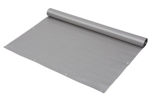 Osłona balkonowa 1x3m srebrna 