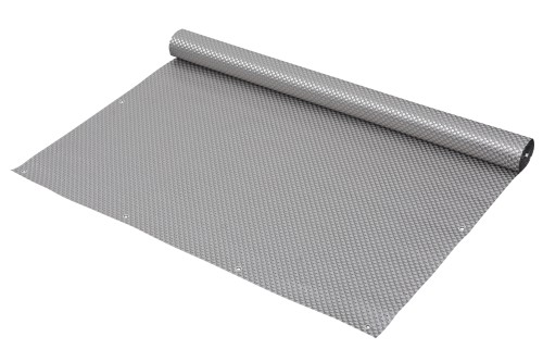 Osłona balkonowa 1x3m srebrna 