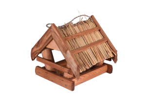 Karmnik ze słomianym daszkiem FSC 100% C141948