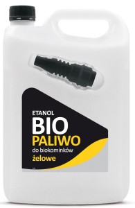 Biopaliwo żel 80% 4L Z LEJKIEM HDPE
