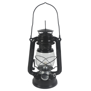 Lampa parafinowa czarna
