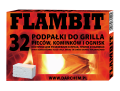 FLAMBIT Podpałka biała 32 kostki
