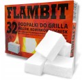 FLAMBIT Podpałka biała 32 kostki 1