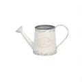 Konewka metalowa 1,2L "FLOWERS GARDEN", biała  1