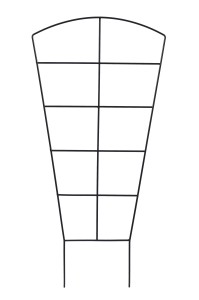 Podpora do roślin 2/60, czarna