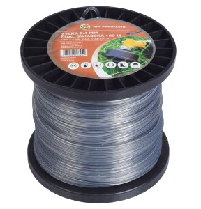 Żyłka 2,4mm dual gwiazdka / 100m