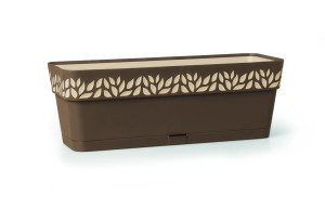 Skrzynka balkonowa CLOE 50 GOŁĘBI SZARY