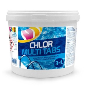 GAMIX Chlor Multi Tabletka 5kg /3w1; 200 g/