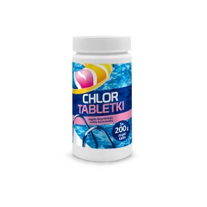 GAMIX Chlor tabletki 1kg
( GAMIX CHLOR LONG MAXI TABS 200g 1 KG )
