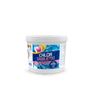 GAMIX Chlor Tabletki 200g/3kg
( GAMIX CHLOR LONG MAXI TABS 200g 3 KG )
