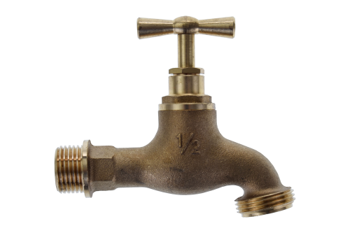 Kran ogrodowy mosiężny 1/2" -3/4"