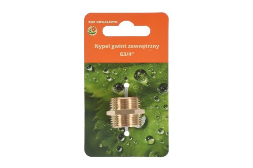 Nypel gwint zewnętrzny 3/4'' 
