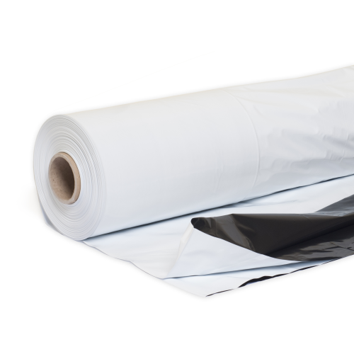 Folia pryzmowa kiszonkarska czarno-biała 6x33m