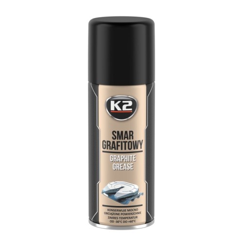 K2 SMAR GRAFITOWY 400ml spray - do konserwacji obciążonych powierzchni