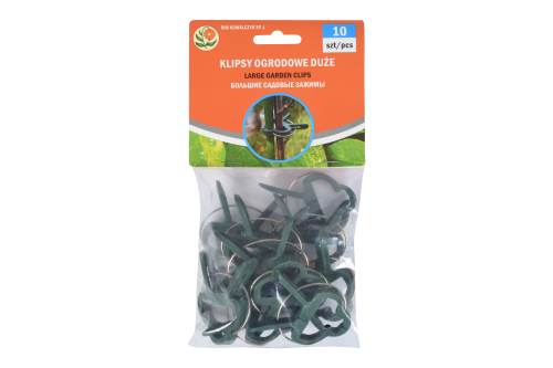 Klipsy ogrodowe duże,10 szt.(ML06014)