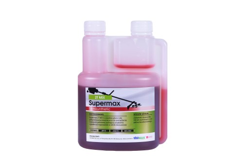 Olej Supermax 2T czerwony 0,5L
