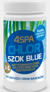 GAMIX 4SPA Chlor szok blue multifunkcyjny 1kg