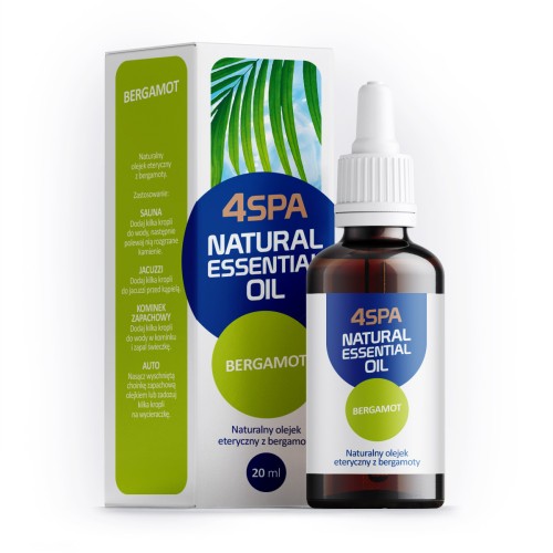 GAMIX 4SPA naturalny olejek eteryczny 20ML BERGAMOTA