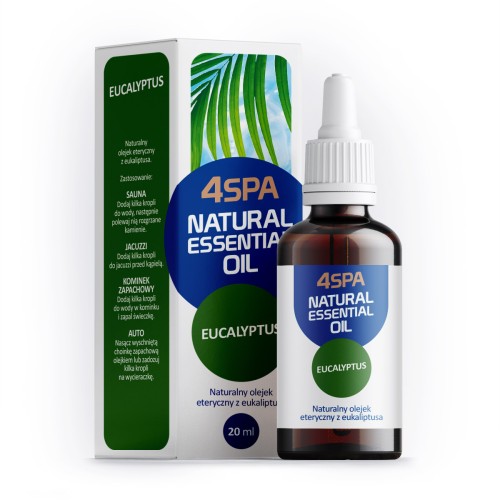 GAMIX 4SPA naturalny olejek eteryczny 20ML EUKALIPTUS