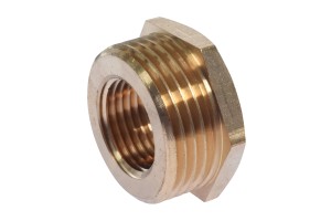 Reduktor mosiężny GW1/2"-GZ1" 
