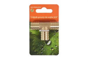 Trójnik prosty do węża 3/4"