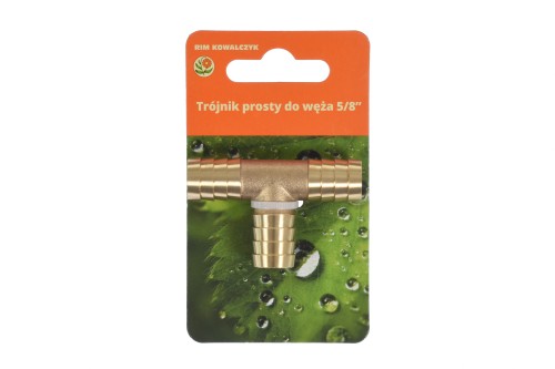 Trójnik prosty do węża  5/8"